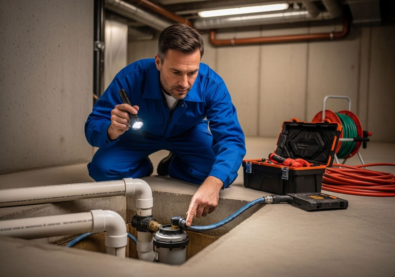 Sump Pump Installation & Repair in Garden City